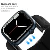 Spigen Lite Fit Fabric Strap For Apple Watch Strap (42Mm, 44Mm, 45Mm, 49Mm) - Black (Watch Not Included), 34.3 mm Spigen Lite Fit Fabric Strap For Apple Watch Strap (42Mm, 44Mm, 45Mm, 49Mm) - Black (Watch Not Included), 34.3 mm