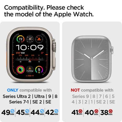 Spigen Lite Fit Fabric Strap For Apple Watch Strap (42Mm, 44Mm, 45Mm, 49Mm) - Black (Watch Not Included), 34.3 mm Spigen Lite Fit Fabric Strap For Apple Watch Strap (42Mm, 44Mm, 45Mm, 49Mm) - Black (Watch Not Included), 34.3 mm