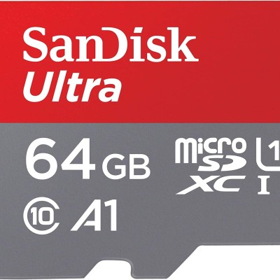 SanDisk Ultra microSD UHS-I Card 64GB, 120MB/s R SanDisk Ultra microSD UHS-I Card 64GB, 120MB/s R