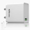 Portronics Adapto ONE POR-1103 3A Fast Charging Adapter with 3M Type C Cable (White) Portronics Adapto ONE POR-1103 3A Fast Charging Adapter with 3M Type C Cable (White)