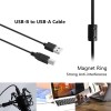Powerpak BM-800 Black Condenser Microphone with Mini Pole Stand Pop Filter Shock Mount Foam Cap USB Cable | No Driver Just Plug and Play