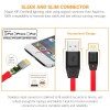 Tukzer Apple Mfi Certified 8 Pin 2.4Ampere Fast Charge Lightning Cable (Red, 3.2 Feet) Tukzer Apple Mfi Certified 8 Pin 2.4Ampere Fast Charge Lightning Cable (Red, 3.2 Feet)