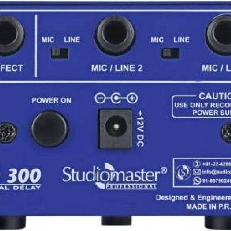 Studiomaster SD 300 with ECHO/DELAY Digital Sound Mixer Studiomaster SD 300 with ECHO/DELAY Digital Sound Mixer