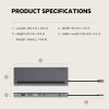 Belkin USB C Hub, 11-in-1 MultiPort Adapter Dock with 4K HDMI, DP, VGA, USB-C 100W PD Pass-Through Charging, 3 USB A, Gigabit Ethernet, SD, MicroSD, 3.5mm Ports for MacBook Pro, Air, XPS and More Belkin USB C Hub, 11-in-1 MultiPort Adapter Dock with 4K HDMI, DP, VGA, USB-C 100W PD Pass-Through Charging, 3 USB A, Gigabit Ethernet, SD, MicroSD, 3.5mm Ports for MacBook Pro, Air, XPS and More