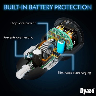 Dyazo 30 Watt Qualcomm 3.0 Fast Charging Dual USB Port CAR Mobile Charger QC 3.0 2.4 A with Free 3 in 1 Cable Fast Charging Compatible with Samsung Galaxy iPhone XR X 8 7 6 5 Moto LG & More Dyazo 30 Watt Qualcomm 3.0 Fast Charging Dual USB Port CAR Mobile Charger QC 3.0 2.4 A with Free 3 in 1 Cable Fast Charging Compatible with Samsung Galaxy iPhone XR X 8 7 6 5 Moto LG & More