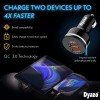 Dyazo 30 Watt Qualcomm 3.0 Fast Charging Dual USB Port CAR Mobile Charger QC 3.0 2.4 A with Free 3 in 1 Cable Fast Charging Compatible with Samsung Galaxy iPhone XR X 8 7 6 5 Moto LG & More Dyazo 30 Watt Qualcomm 3.0 Fast Charging Dual USB Port CAR Mobile Charger QC 3.0 2.4 A with Free 3 in 1 Cable Fast Charging Compatible with Samsung Galaxy iPhone XR X 8 7 6 5 Moto LG & More