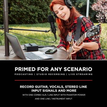 M-Audio M-Track Solo – USB Audio Interface for Recording, Streaming and Podcasting with XLR, Line and DI Inputs, Plus a Software Suite Included M-Audio M-Track Solo – USB Audio Interface for Recording, Streaming and Podcasting with XLR, Line and DI Inputs, Plus a Software Suite Included