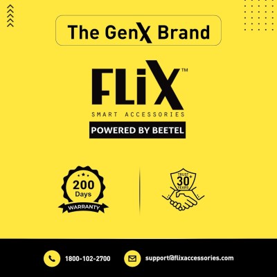 Flix (Beetel) Tone 120 Wired in Ear Earphones with Mic (Black) Flix (Beetel) Tone 120 Wired in Ear Earphones with Mic (Black)