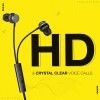 Flix (Beetel) Tone 120 Wired in Ear Earphones with Mic (Black) Flix (Beetel) Tone 120 Wired in Ear Earphones with Mic (Black)