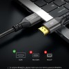 CableCreation 8K HDMI Cable 3.3 Feet, 48Gbps 4K 8K/60Hz HDMI Cable eARC HDR HDCP 2.2 2.3 Compatible with PS5, PS4, Xbox Series X, MacBook Pro 2021, Roku TV, Sony TV, Samsung TV, PC, Laptop, Grey CableCreation 8K HDMI Cable 3.3 Feet, 48Gbps 4K 8K/60Hz HDMI Cable eARC HDR HDCP 2.2 2.3 Compatible with PS5, PS4, Xbox Series X, MacBook Pro 2021, Roku TV, Sony TV, Samsung TV, PC, Laptop, Grey