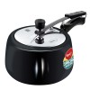 Pigeon by Stovekraft 3 Litre Special Plus Hard Anodised Inner Lid Induction Base Pressure Cooker (Black) BIS Certified Pigeon by Stovekraft 3 Litre Special Plus Hard Anodised Inner Lid Induction Base Pressure Cooker (Black) BIS Certified