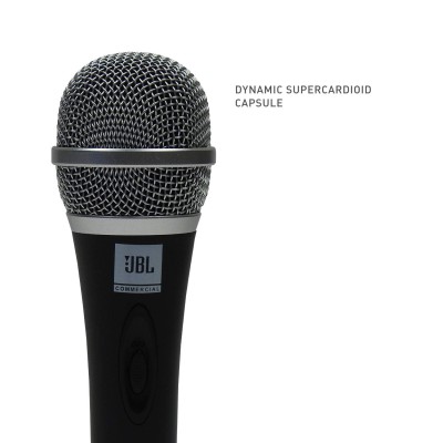 JBL Commercial CSHM10 Handheld Dynamic XLR Unidirectional Microphone With On/Off Switch (Cable Not Included) Black, Medium JBL Commercial CSHM10 Handheld Dynamic XLR Unidirectional Microphone With On/Off Switch (Cable Not Included) Black, Medium