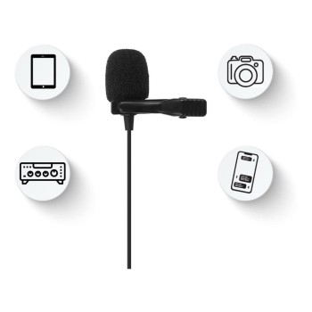 JBL Commercial CSLM20B Auxiliary Omnidirectional Lavalier Microphone With Battery For Content Creation, Voiceover/Dubbing, Recording (Black,Small) JBL Commercial CSLM20B Auxiliary Omnidirectional Lavalier Microphone With Battery For Content Creation, Voiceover/Dubbing, Recording (Black,Small)