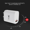 boAt 18W QC 3.0 with Fast Charge, Smart IC Protection, Auto Detection for Samsung, Xiaomi & Android Users with Type C to Type C Cable,White boAt 18W QC 3.0 with Fast Charge, Smart IC Protection, Auto Detection for Samsung, Xiaomi & Android Users with Type C to Type C Cable,White
