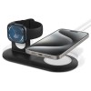 Spigen Mag Fit Duo 2 in 1 mobile stand Compatible with MagSafe Charger Stand for iPhone 14, iPhone 13, iPhone 12 Models/Apple Watch Stand for All Series/Airpods MagSafe Charging Case - Black Spigen Mag Fit Duo 2 in 1 mobile stand Compatible with MagSafe Charger Stand for iPhone 14, iPhone 13, iPhone 12 Models/Apple Watch Stand for All Series/Airpods MagSafe Charging Case - Black