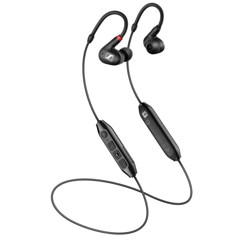 Sennheiser Professional Audio Sennheiser Ie 100 Pro Wireless Monitoring In Ear Earphone - Black With Built-In Mic For Your Backcase For Mobile Phone, Pc Or Tablet. Passive Noise Cancellation Sennheiser Professional Audio Sennheiser Ie 100 Pro Wireless Monitoring In Ear Earphone - Black With Built-In Mic For Your Backcase For Mobile Phone, Pc Or Tablet. Passive Noise Cancellation