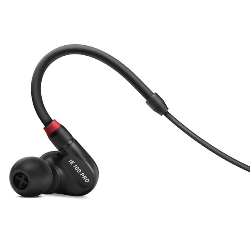 Sennheiser Professional Audio Sennheiser Ie 100 Pro Wireless Monitoring In Ear Earphone - Black With Built-In Mic For Your Backcase For Mobile Phone, Pc Or Tablet. Passive Noise Cancellation Sennheiser Professional Audio Sennheiser Ie 100 Pro Wireless Monitoring In Ear Earphone - Black With Built-In Mic For Your Backcase For Mobile Phone, Pc Or Tablet. Passive Noise Cancellation