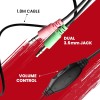 ZEBRONICS Zeb-Grace Wired Over The Ear Headphone with Mic (Black) ZEBRONICS Zeb-Grace Wired Over The Ear Headphone with Mic (Black)