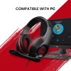 ZEBRONICS Zeb-Grace Wired Over The Ear Headphone with Mic (Black) ZEBRONICS Zeb-Grace Wired Over The Ear Headphone with Mic (Black)