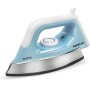 Havells ABS Hawk 1100 Watt Heavy Weight Dry Iron With American Heritage Non Stick Sole Plate, Aerodynamic Design, Easy Grip Temperature Knob  (Blue & White), 1100 Watts