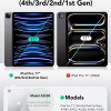 ESR for iPad Pro 11 inch Case (2022/2021, 4th/3rd Generation), Built-in Pencil Holder, Pencil 2 Support, Flexible Back Cover, Trifold Stand, Auto Sleep/Wake, Rebound Pencil Series, Black ESR for iPad Pro 11 inch Case (2022/2021, 4th/3rd Generation), Built-in Pencil Holder, Pencil 2 Support, Flexible Back Cover, Trifold Stand, Auto Sleep/Wake, Rebound Pencil Series, Black