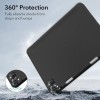 ESR for iPad Pro 11 inch Case (2022/2021, 4th/3rd Generation), Built-in Pencil Holder, Pencil 2 Support, Flexible Back Cover, Trifold Stand, Auto Sleep/Wake, Rebound Pencil Series, Black ESR for iPad Pro 11 inch Case (2022/2021, 4th/3rd Generation), Built-in Pencil Holder, Pencil 2 Support, Flexible Back Cover, Trifold Stand, Auto Sleep/Wake, Rebound Pencil Series, Black