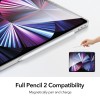 ESR for iPad Pro 11 inch Case (2021,3rd Generation), Transparent Matte Back Cover, Soft Protective, Supports Pencil 2, Project Zero Series Case, Frosted Clear ESR for iPad Pro 11 inch Case (2021,3rd Generation), Transparent Matte Back Cover, Soft Protective, Supports Pencil 2, Project Zero Series Case, Frosted Clear