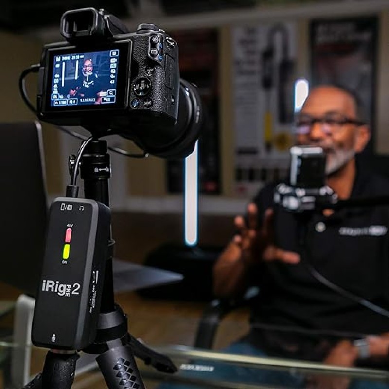 IK Multimedia Irig Pre 2 XLR Microphone Preamp For Smartphones, Tablets And Video Cameras IK Multimedia Irig Pre 2 XLR Microphone Preamp For Smartphones, Tablets And Video Cameras