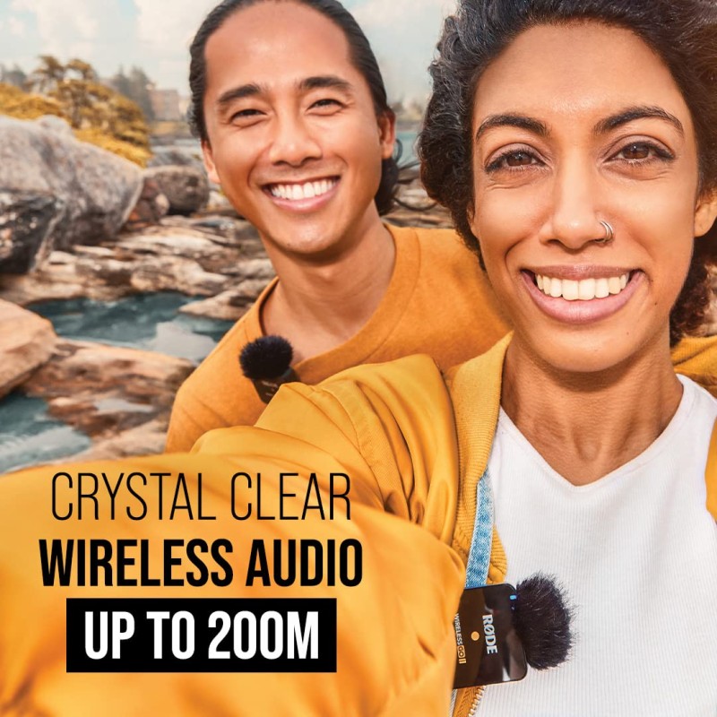 Rode Wireless Go II Dual Channel Wireless Microphone System, Black (Model Number: WIGOII) Rode Wireless Go II Dual Channel Wireless Microphone System, Black (Model Number: WIGOII)