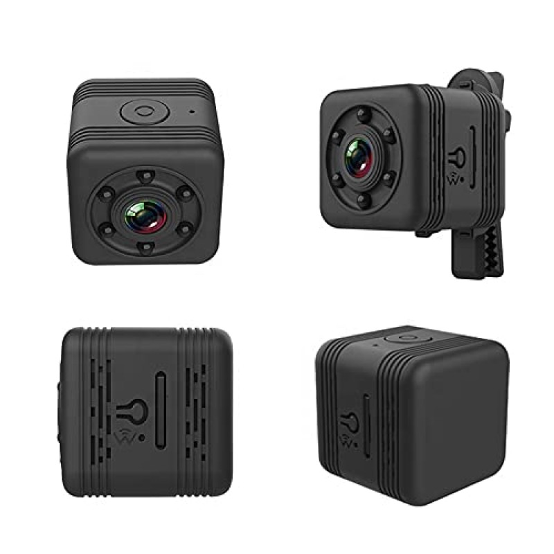 Sprugal Mini WiFi Spy Camera - Sport Action Camera Waterproof,1080P HD AP WiFi Cam-Cop with Night Vision,Smart Phone APP Support,Built-in Battery,Outdoor,Shooting DV || Supports 32GB SD Card [ SD Card Not Included } Sprugal Mini WiFi Spy Camera - Sport Action Camera Waterproof,1080P HD AP WiFi Cam-Cop with Night Vision,Smart Phone APP Support,Built-in Battery,Outdoor,Shooting DV || Supports 32GB SD Card [ SD Card Not Included }