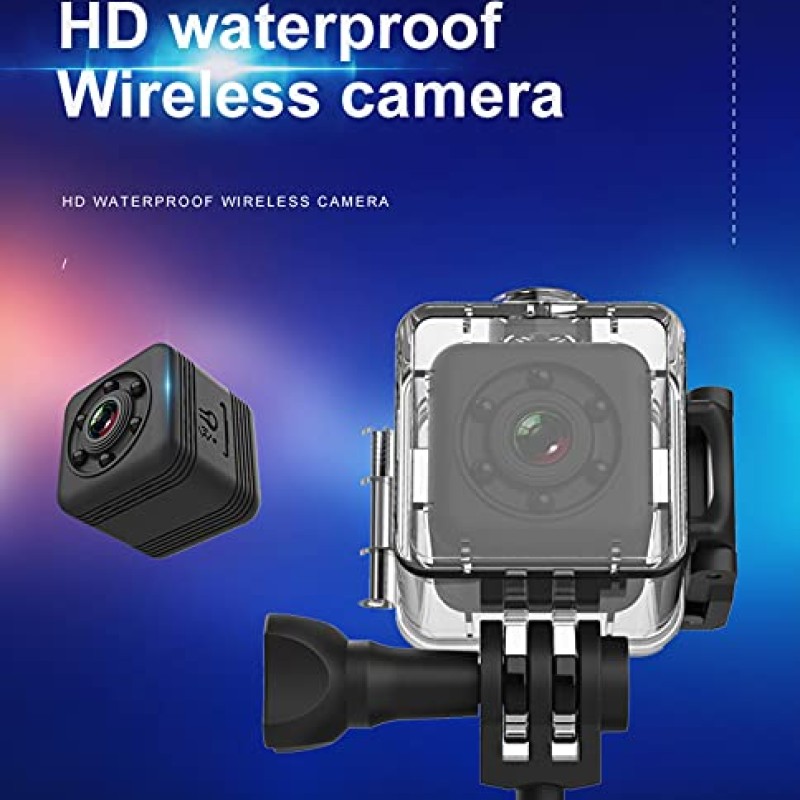 Sprugal Mini WiFi Spy Camera - Sport Action Camera Waterproof,1080P HD AP WiFi Cam-Cop with Night Vision,Smart Phone APP Support,Built-in Battery,Outdoor,Shooting DV || Supports 32GB SD Card [ SD Card Not Included } Sprugal Mini WiFi Spy Camera - Sport Action Camera Waterproof,1080P HD AP WiFi Cam-Cop with Night Vision,Smart Phone APP Support,Built-in Battery,Outdoor,Shooting DV || Supports 32GB SD Card [ SD Card Not Included }