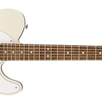 Fender Squier Affinity Tele Olympic White 0378200505 - Laurel Wood