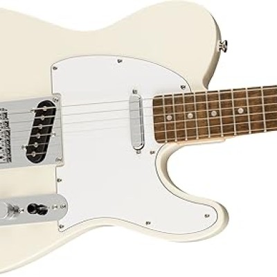 Fender Squier Affinity Tele Olympic White 0378200505 - Laurel Wood Fender Squier Affinity Tele Olympic White 0378200505 - Laurel Wood