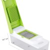 Solimo 11-in-1 Stainless Steel Multipurpose Vegetable and Fruit Chopper, Green Solimo 11-in-1 Stainless Steel Multipurpose Vegetable and Fruit Chopper, Green