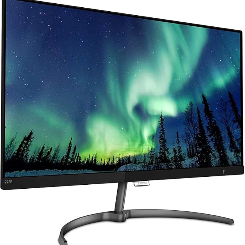 PHILIPS 276E8VJSB/94 E Line 27" (68.6 cm) 4K UHD Monitor | Ultra Clear IPS LED | Low Blue Mode | Eco-Friendly Design || Magnificent View with Seamless Appearance PHILIPS 276E8VJSB/94 E Line 27" (68.6 cm) 4K UHD Monitor | Ultra Clear IPS LED | Low Blue Mode | Eco-Friendly Design || Magnificent View with Seamless Appearance