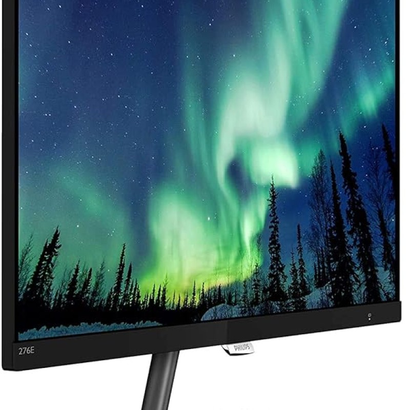 PHILIPS 276E8VJSB/94 E Line 27" (68.6 cm) 4K UHD Monitor | Ultra Clear IPS LED | Low Blue Mode | Eco-Friendly Design || Magnificent View with Seamless Appearance PHILIPS 276E8VJSB/94 E Line 27" (68.6 cm) 4K UHD Monitor | Ultra Clear IPS LED | Low Blue Mode | Eco-Friendly Design || Magnificent View with Seamless Appearance