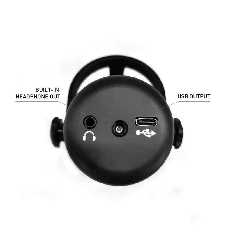 JBL Commercial CSUM10 Compact USB Microphone for Recording, Streaming and Online Calls, Black, Medium JBL Commercial CSUM10 Compact USB Microphone for Recording, Streaming and Online Calls, Black, Medium