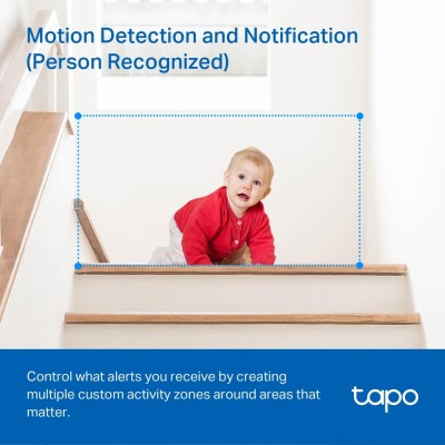 Tapo TP-Link C210 360° 3MP Full HD 2304 X 1296P Video Pan/Tilt Smart Wi-Fi Security Camera | Alexa Enabled | 2-Way Audio| Night Vision| Motion Detection | Indoor CCTV White Tapo TP-Link C210 360° 3MP Full HD 2304 X 1296P Video Pan/Tilt Smart Wi-Fi Security Camera | Alexa Enabled | 2-Way Audio| Night Vision| Motion Detection | Indoor CCTV White