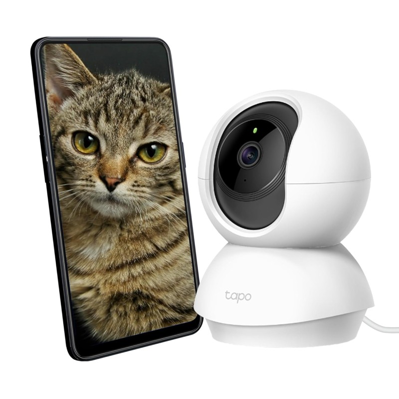 Tapo TP-Link C210 360° 3MP Full HD 2304 X 1296P Video Pan/Tilt Smart Wi-Fi Security Camera | Alexa Enabled | 2-Way Audio| Night Vision| Motion Detection | Indoor CCTV White Tapo TP-Link C210 360° 3MP Full HD 2304 X 1296P Video Pan/Tilt Smart Wi-Fi Security Camera | Alexa Enabled | 2-Way Audio| Night Vision| Motion Detection | Indoor CCTV White