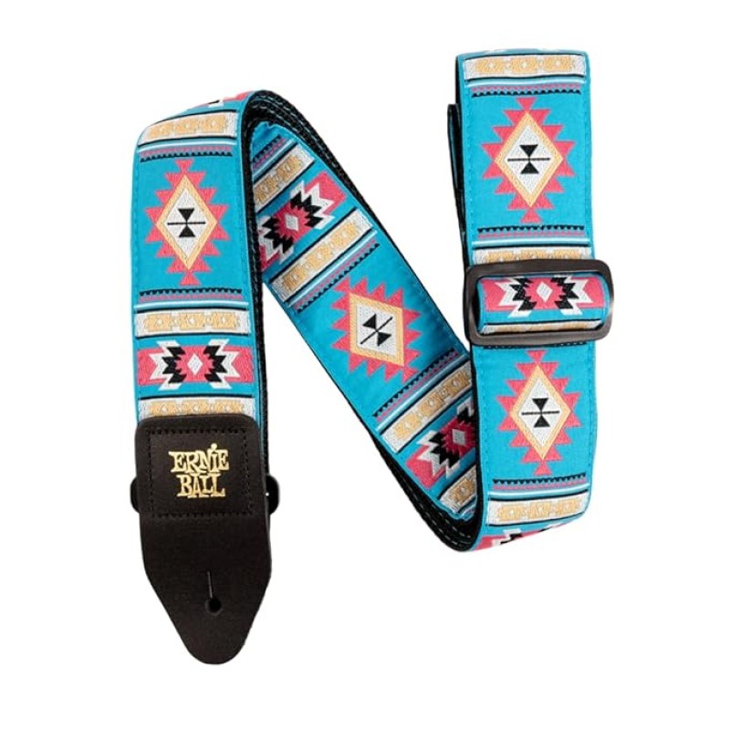 Ernieball 5326 Sedona Blue Jacquard Strap Ernieball 5326 Sedona Blue Jacquard Strap