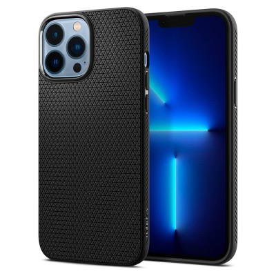 Spigen Liquid Air Back Cover Case Compatible with iPhone 13 Pro Max (TPU | Matte Black) Spigen Liquid Air Back Cover Case Compatible with iPhone 13 Pro Max (TPU | Matte Black)