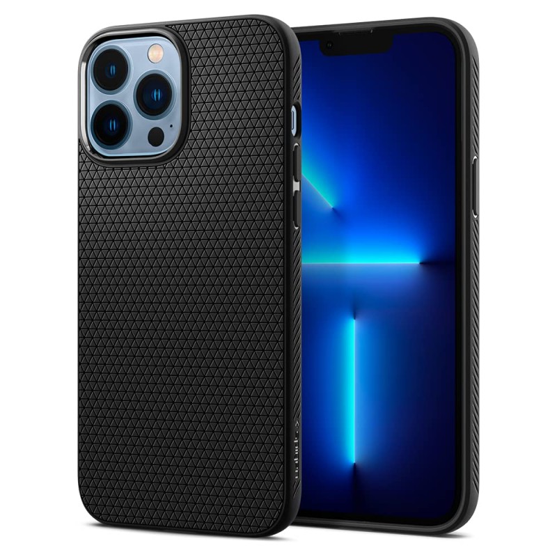 Spigen Liquid Air Back Cover Case Compatible with iPhone 13 Pro Max (TPU | Matte Black) Spigen Liquid Air Back Cover Case Compatible with iPhone 13 Pro Max (TPU | Matte Black)
