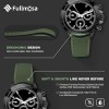 Fullmosa 22mm Watch Bands Compatible with Samsung Galaxy Watch 46mm/Samsung Gear S3 Classic, Huawei Watch GT 2 46mm, White & Black Fullmosa 22mm Watch Bands Compatible with Samsung Galaxy Watch 46mm/Samsung Gear S3 Classic, Huawei Watch GT 2 46mm, White & Black