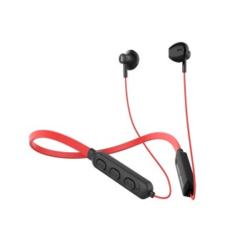 Flix (Beetel) Thunder Lite 1100 Bluetooth Wireless in Ear Earphones with Mic (Red)