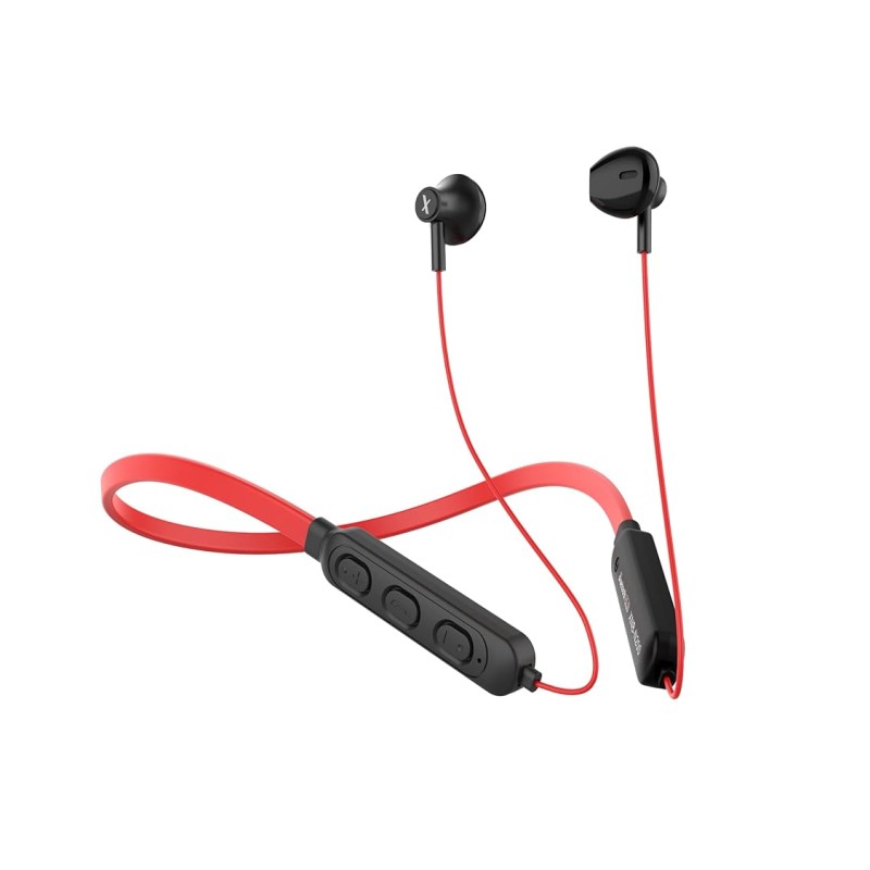 Flix (Beetel) Thunder Lite 1100 Bluetooth Wireless in Ear Earphones with Mic (Red) Flix (Beetel) Thunder Lite 1100 Bluetooth Wireless in Ear Earphones with Mic (Red)