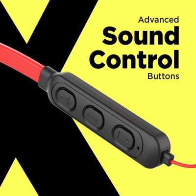 Flix (Beetel) Thunder Lite 1100 Bluetooth Wireless in Ear Earphones with Mic (Red) Flix (Beetel) Thunder Lite 1100 Bluetooth Wireless in Ear Earphones with Mic (Red)