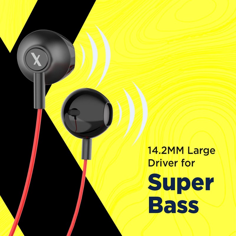 Flix (Beetel) Thunder Lite 1100 Bluetooth Wireless in Ear Earphones with Mic (Red) Flix (Beetel) Thunder Lite 1100 Bluetooth Wireless in Ear Earphones with Mic (Red)