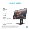 HP X24ih 23.8-inch FHD Gaming Monitor with 350 nits IPS Panel, 144 Hz, Adaptive Sync, 1xHDMI, 1xDP, VESA Mount, Height & Tilt Adjust 13L82AA (Black) HP X24ih 23.8-inch FHD Gaming Monitor with 350 nits IPS Panel, 144 Hz, Adaptive Sync, 1xHDMI, 1xDP, VESA Mount, Height & Tilt Adjust 13L82AA (Black)