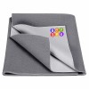 BeyBee Instadry Anti-Piling Fleece Extra Absorbent Quick Dry Sheet for New Born Babies, Cotton Bed Protector Mattress, Reusable Waterproof Baby Cot Sheet for Toddler Infant, Small Size 50x70cm, Grey BeyBee Instadry Anti-Piling Fleece Extra Absorbent Quick Dry Sheet for New Born Babies, Cotton Bed Protector Mattress, Reusable Waterproof Baby Cot Sheet for Toddler Infant, Small Size 50x70cm, Grey