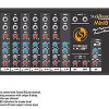 Studiomaster Mini 8 Built-in echo/delay processor with unique E-delay Studiomaster Mini 8 Built-in echo/delay processor with unique E-delay